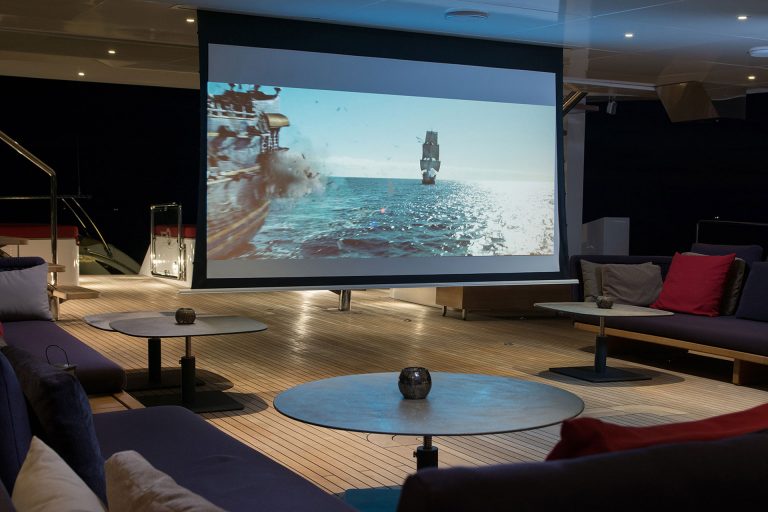 Interior and exterior Cinema Room