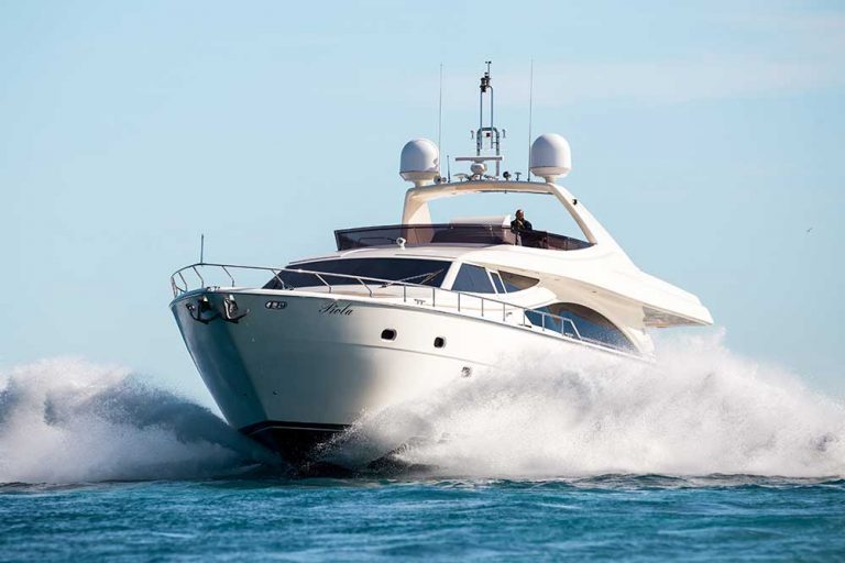 Ferretti 830 awarded model.