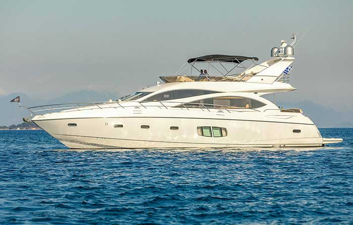 Successful fast-planning Sunseeker.