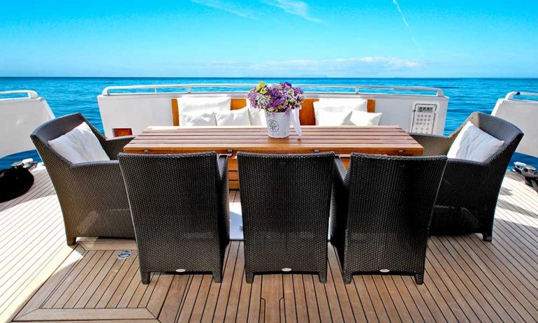 Spacious decks for dining & relaxation.